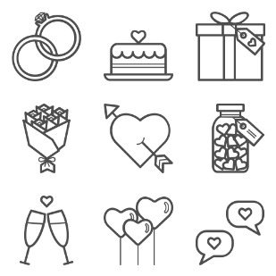 Valent icon sets preview