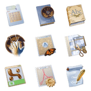 Paradise Applications icon sets preview
