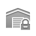 lock, warehouse icon