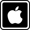 media, online, social, apple icon