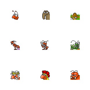 Ants icon sets preview