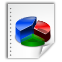 Chart, Document, File icon