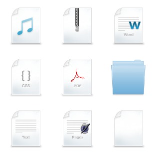 File Type Icons icon sets preview