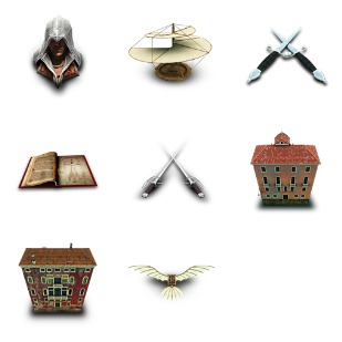 Assassins Creed Ii By Archigraphs icon sets preview