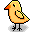 Birdie, Indignent icon