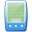pda, blue icon