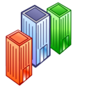 companies, competitors, departmens, offices icon