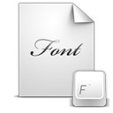document, file, paper, font icon