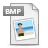 bmp, picture, pic, paper, document, image, file, photo icon
