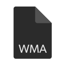 extension, file, wma, format icon