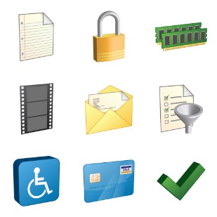 Ravenna 3D icon sets preview