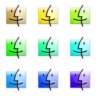 Finder icon sets preview