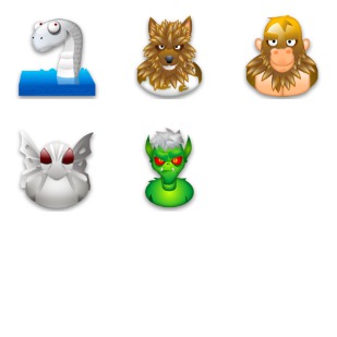 Myths icon sets preview