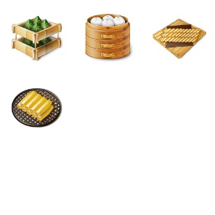 Chinese Traditional Food icon sets preview