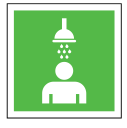 sign, sos, shower, emergency, code icon