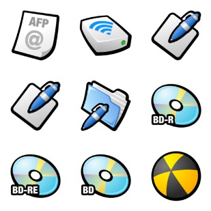 Smooth 5 icon sets preview