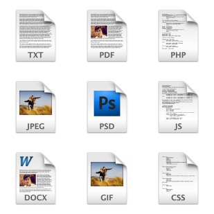 Filecons Light icon sets preview