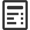 File, List icon