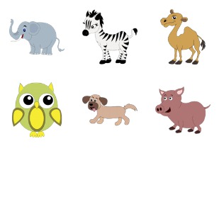 Animals icon sets preview