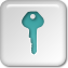 key, greystyle icon