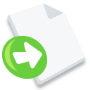 export, paper, file, document icon