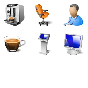 Office Space icon sets preview