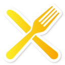 mayor fork knife icon