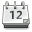 Calendar, Office, x icon