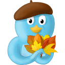 fall leaves icon