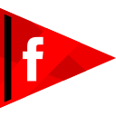 facebook, online, media, social icon