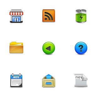 Once Again icon sets preview
