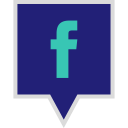 logo, facebook, social, media icon