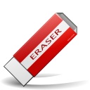 actions draw eraser icon
