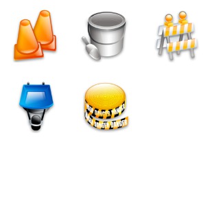 Construction icon sets preview
