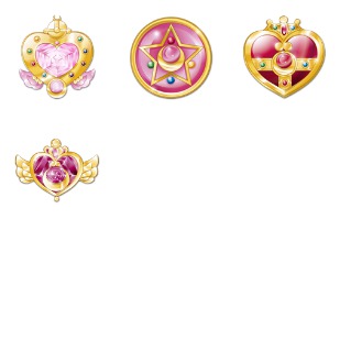 Sailor Moon icon sets preview