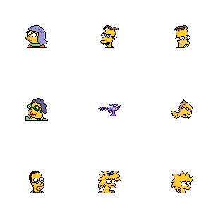 Simpsons Vol. 09 icon sets preview
