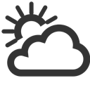 Cloudy, Day, Partly icon
