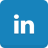 social, linked in, logo, linkedin icon