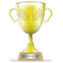 Gold, Trophy, Winner icon