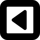 Video play square button icon