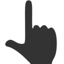 And, Finger, Thumb icon