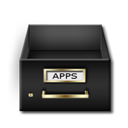 drawer, applications icon