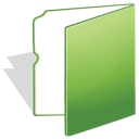 green, folder icon