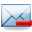 delete, mail icon