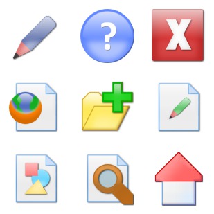 Toolbar 3 icon sets preview
