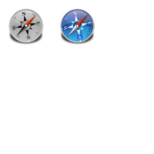 Safari - thin bezel icon sets preview
