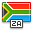 flag south africa icon