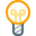 lightbulb, bulb, light, lamp, idea, lighting, electricity icon