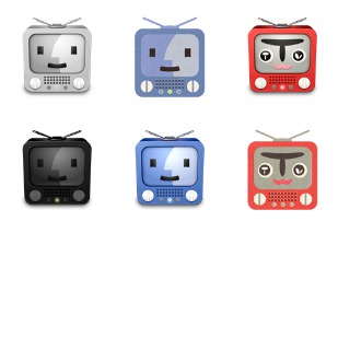 Terebi Ojisan icon sets preview