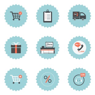 E-commerce And Shopping icon sets preview